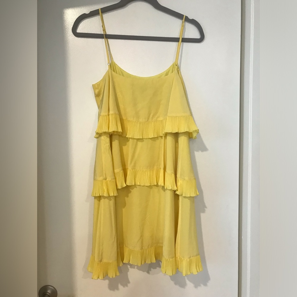 NEW! BCBG Max Azria Mini 100% Silk dress SZ S - Picture 2 of 8
